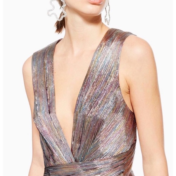 Topshop Moto Wrapped Mini Dress - Picture 3 of 7